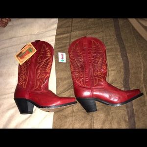 Red Cowboy Boots
